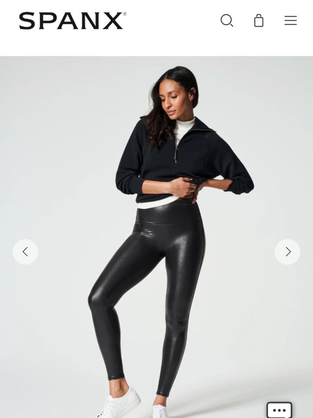 Spanx Faux Leather Leggies